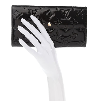 Louis Vuitton Vernis Sarah Wallet Amarante 2 of 10