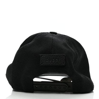 Gucci Nylon Monogram Baseball Hat S Black 6 of 13