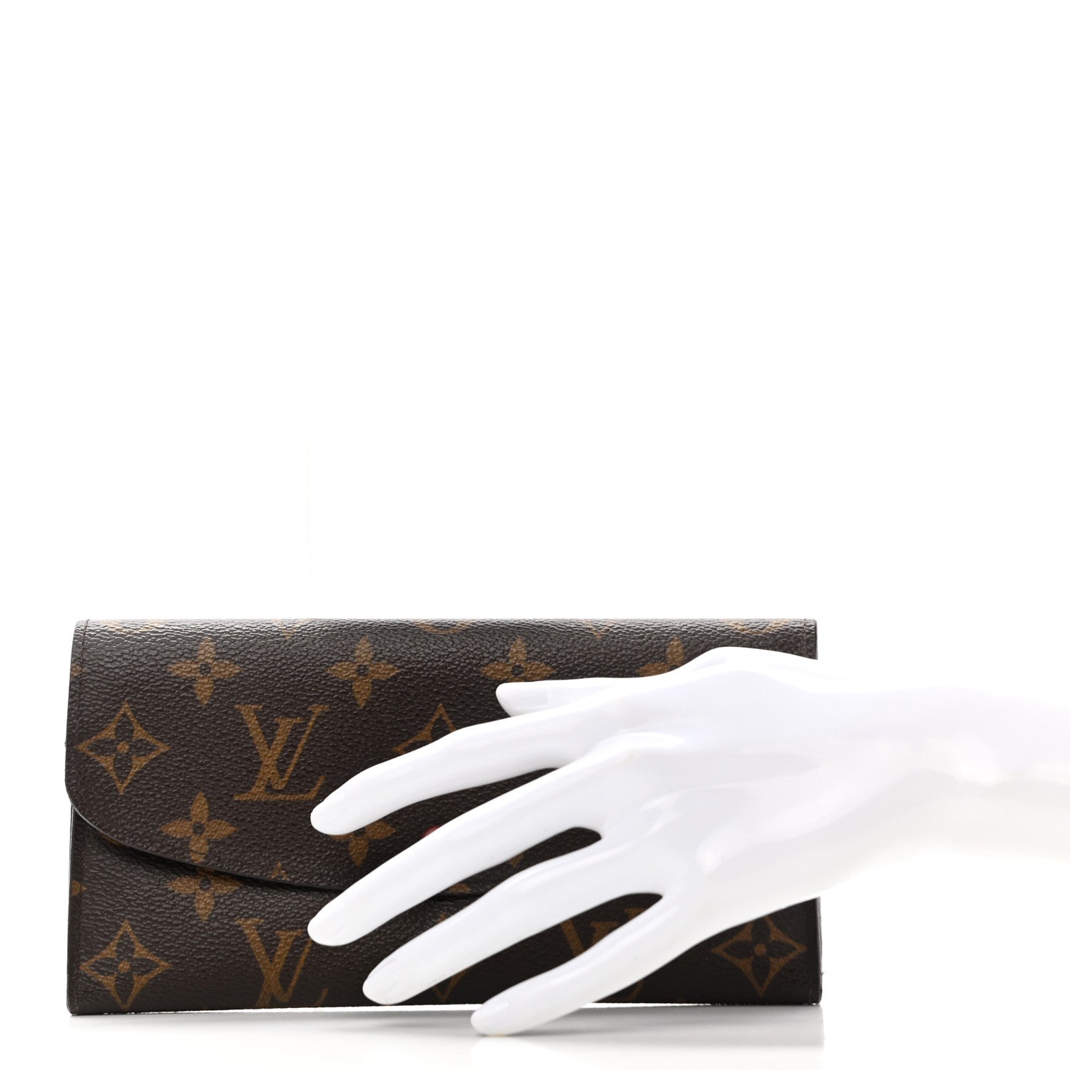 Louis Vuitton Monogram Emilie Wallet Fuchsia 2 of 10