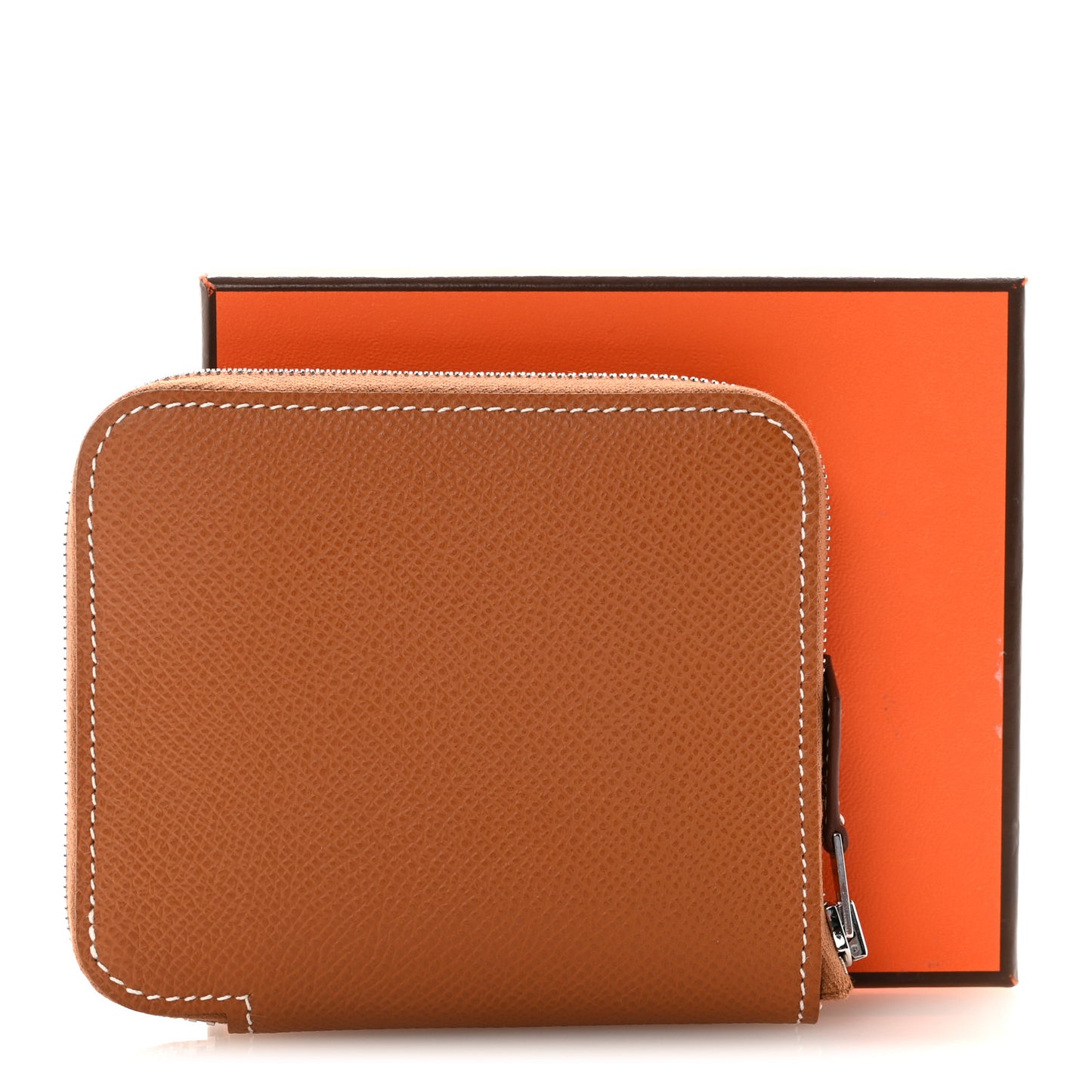 Epsom Silk'In Compact Wallet Gold Cassis Vert Fizz