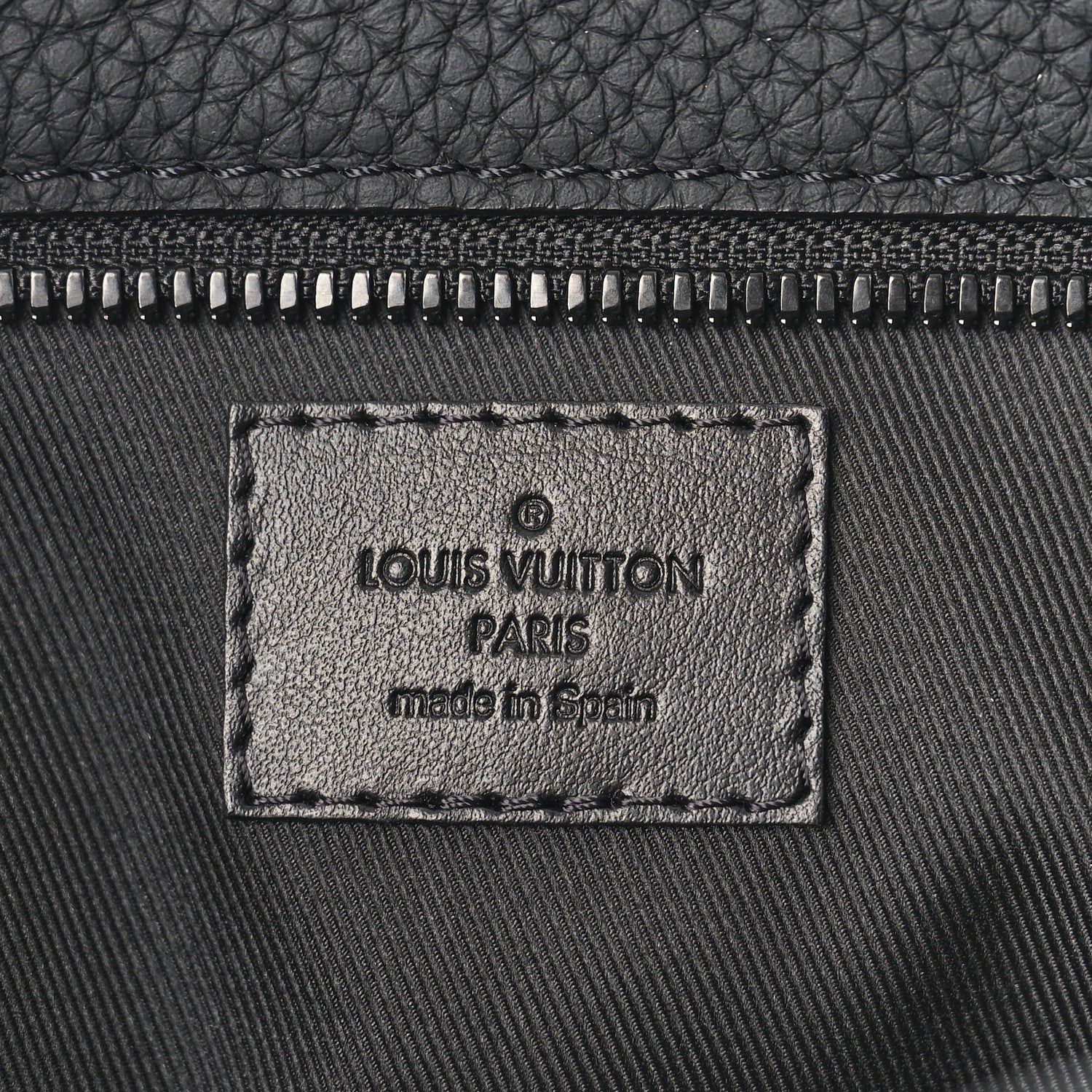 Louis Vuitton Taurillon Christopher Tote Black 6 of 8