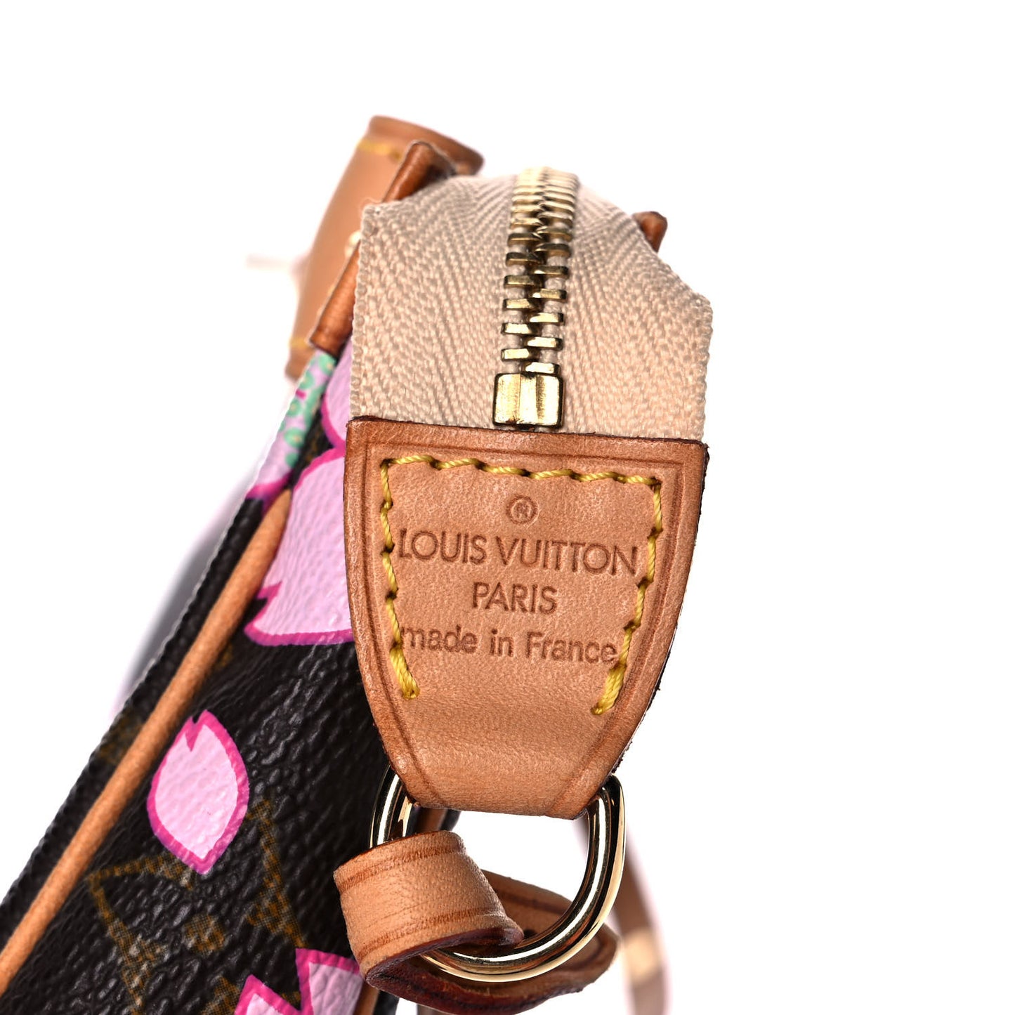 Monogram Cherry Blossom Pochette Accessories Brown