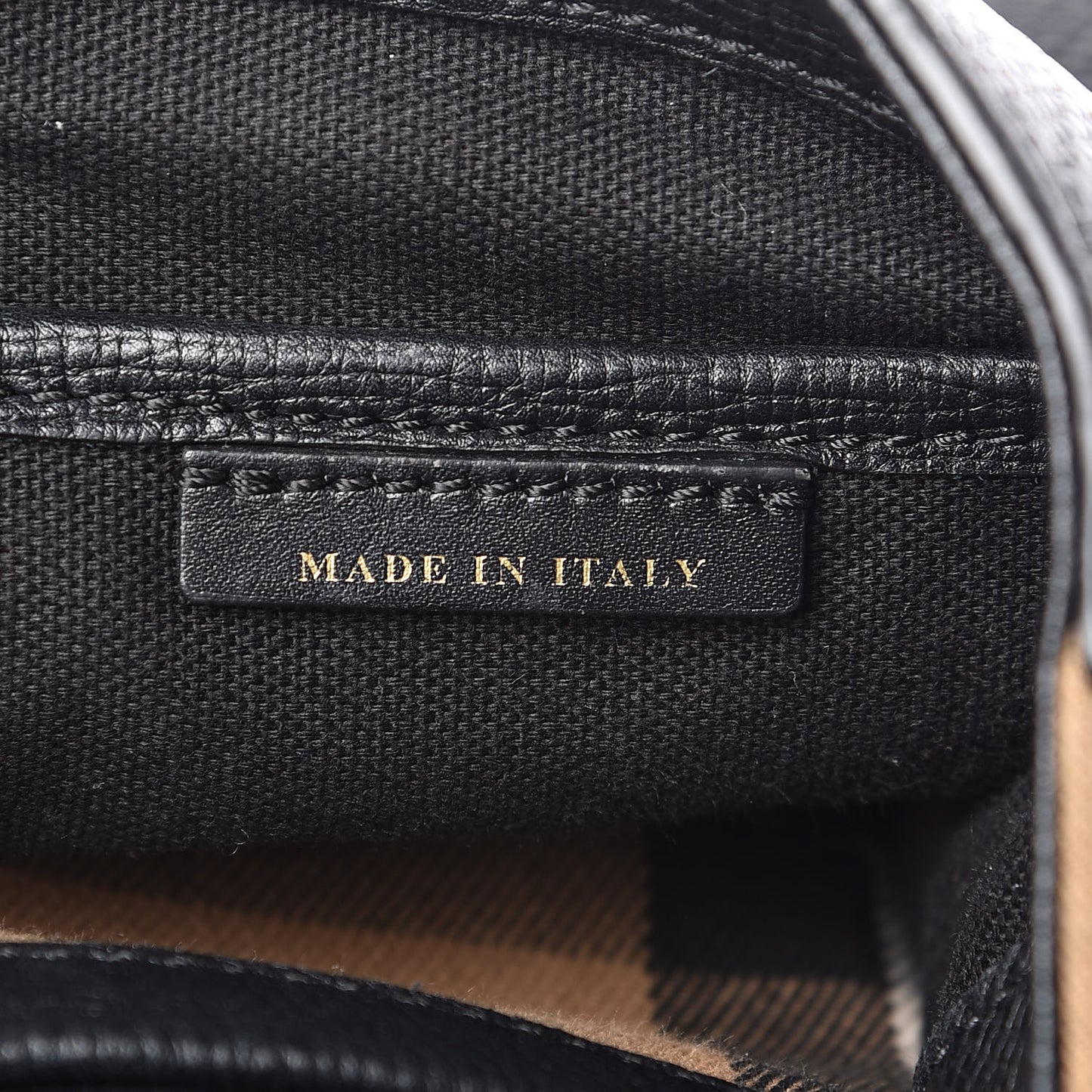 Derby Calfskin House Check Small Camberley Black