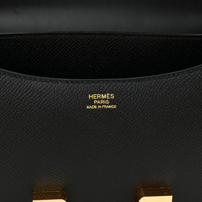 Hermes Epsom Constance 24 Black 6 of 14
