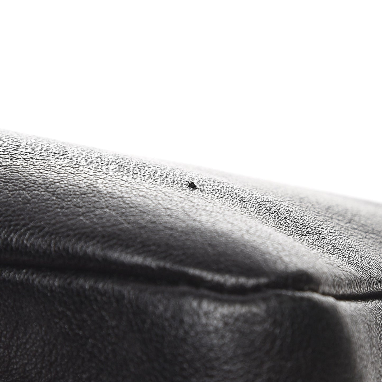 Lambskin Monogram Small Lou Camera Bag Black