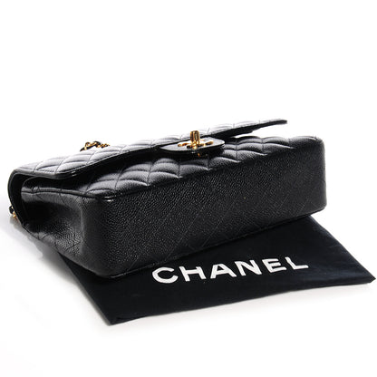 Chanel Caviar Quilted Medium Double Flap Black 4 of 8