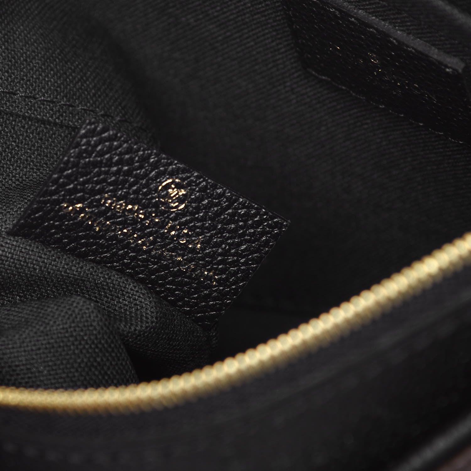 Louis Vuitton Monogram Pallas Clutch Black 7 of 9