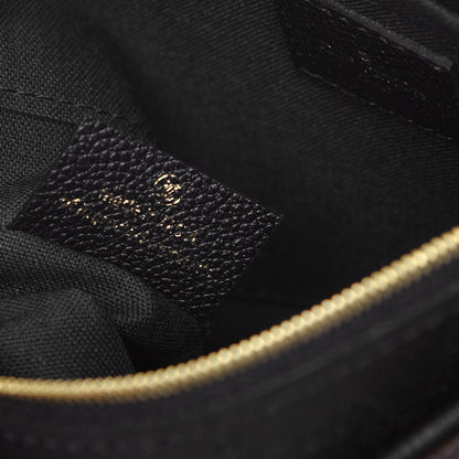 Louis Vuitton Monogram Pallas Clutch Black 7 of 9