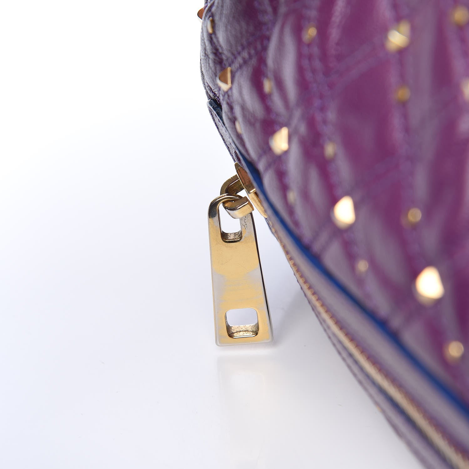 Marc Jacobs Calfskin Quilted Stardust Shoulder Bag Purple 15 of 18