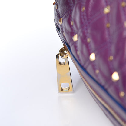 Marc Jacobs Calfskin Quilted Stardust Shoulder Bag Purple 15 of 18