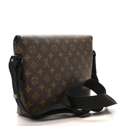 Louis Vuitton Monogram Macassar Magnetic Messenger 3 of 9