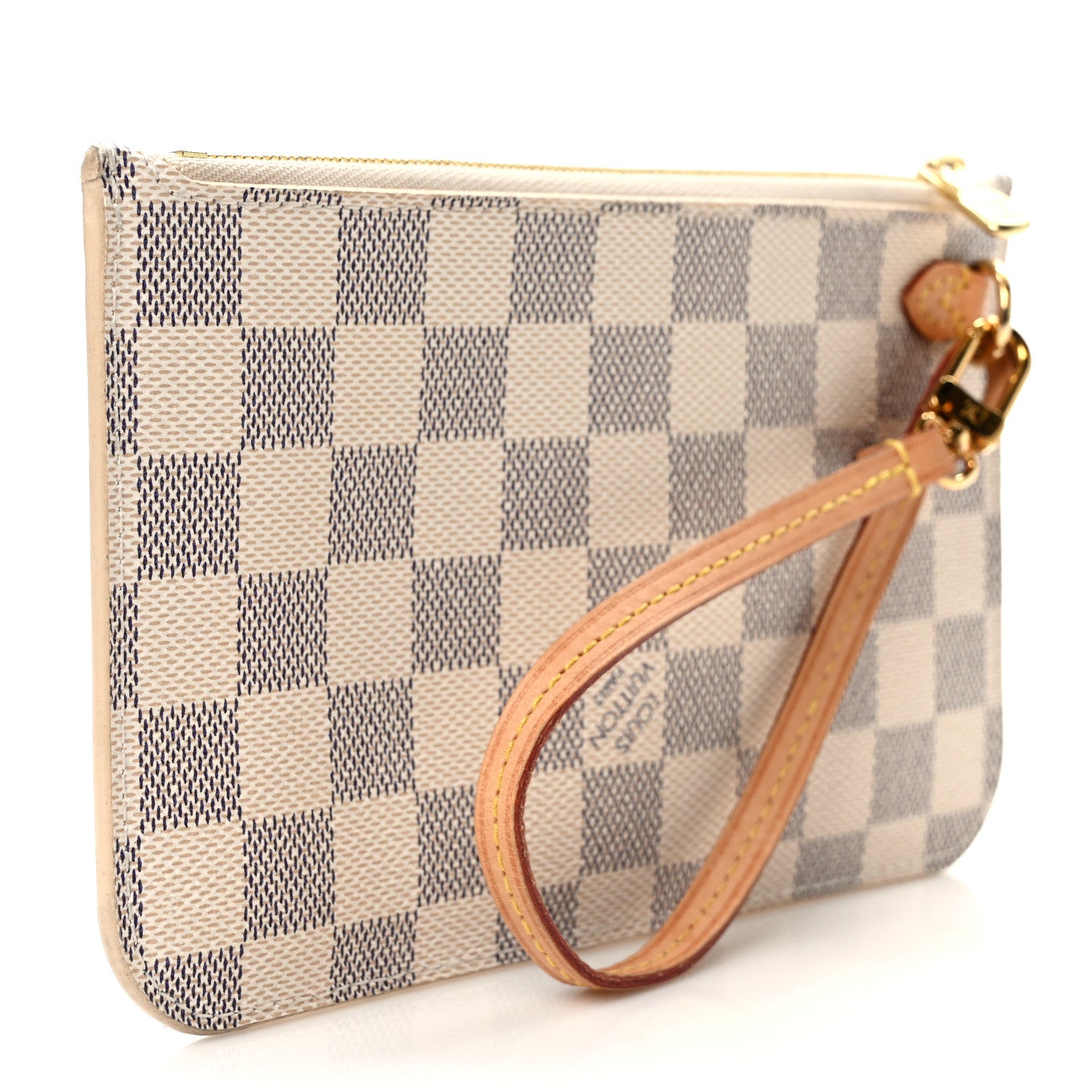 Louis Vuitton Damier Azur Neverfull PM Pochette 3 of 6