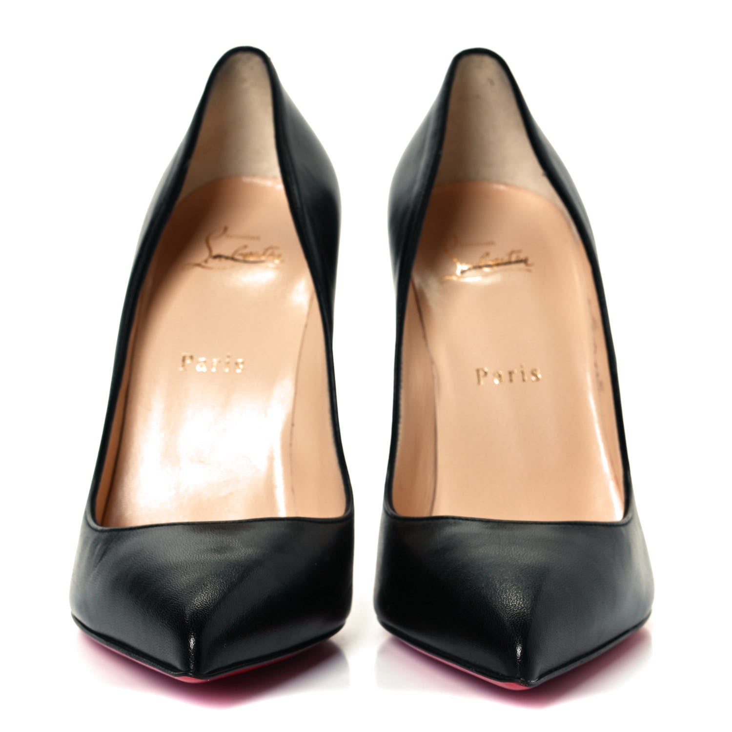 Christian Louboutin Shiny Nappa Pigalle Follies 100 Pumps 39.5 Black 3 of 10