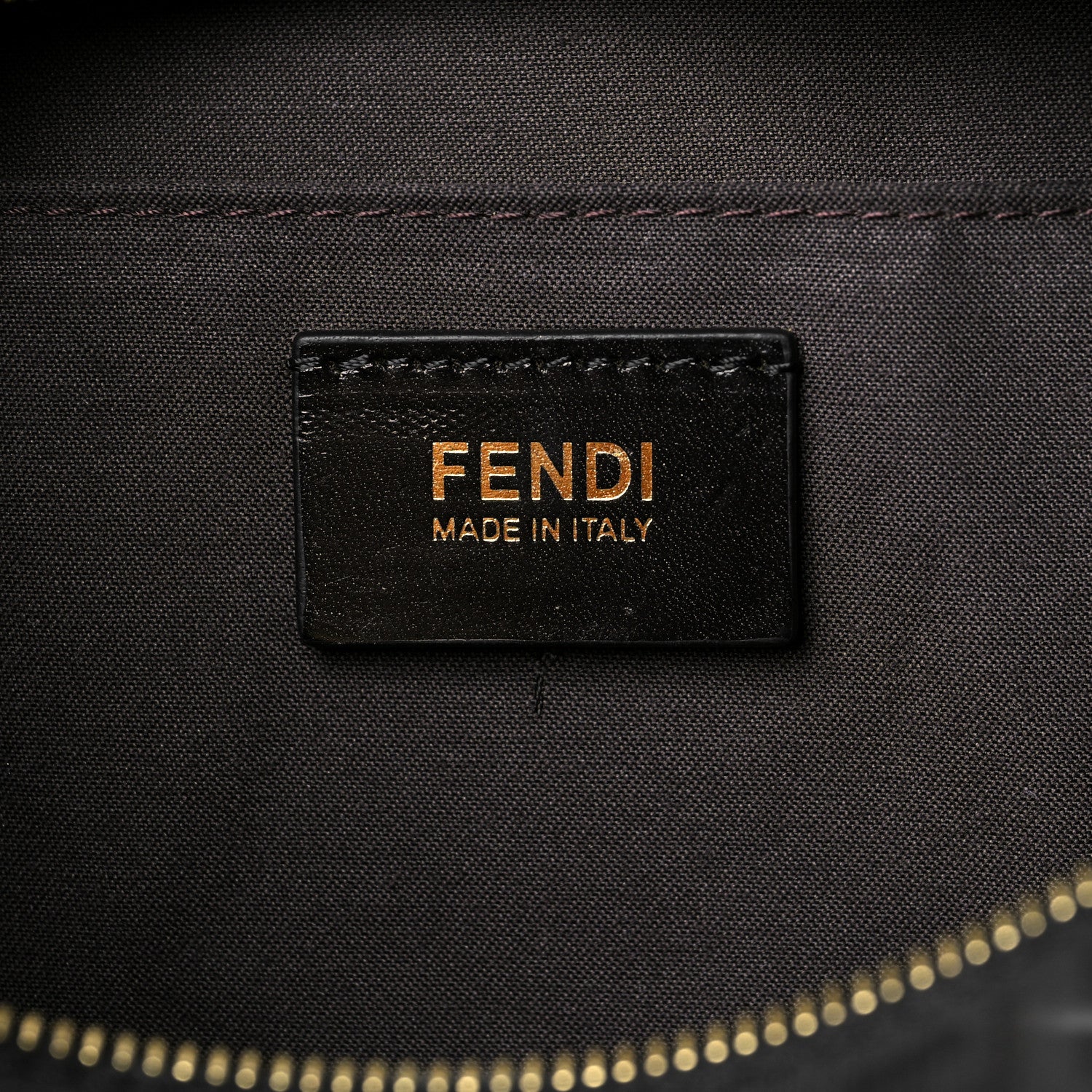 Fendi Zucchino Spalmati Vitello Forever Boston Black 6 of 8