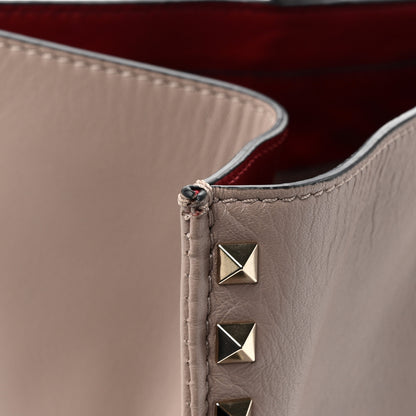 Valentino Garavani Nappa Medium Rockstud Soft Tote Soft Noisette 17 of 21