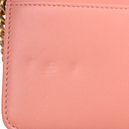 Chanel Caviar Quilted Boy Wallet On Chain WOC Pink 11 of 12