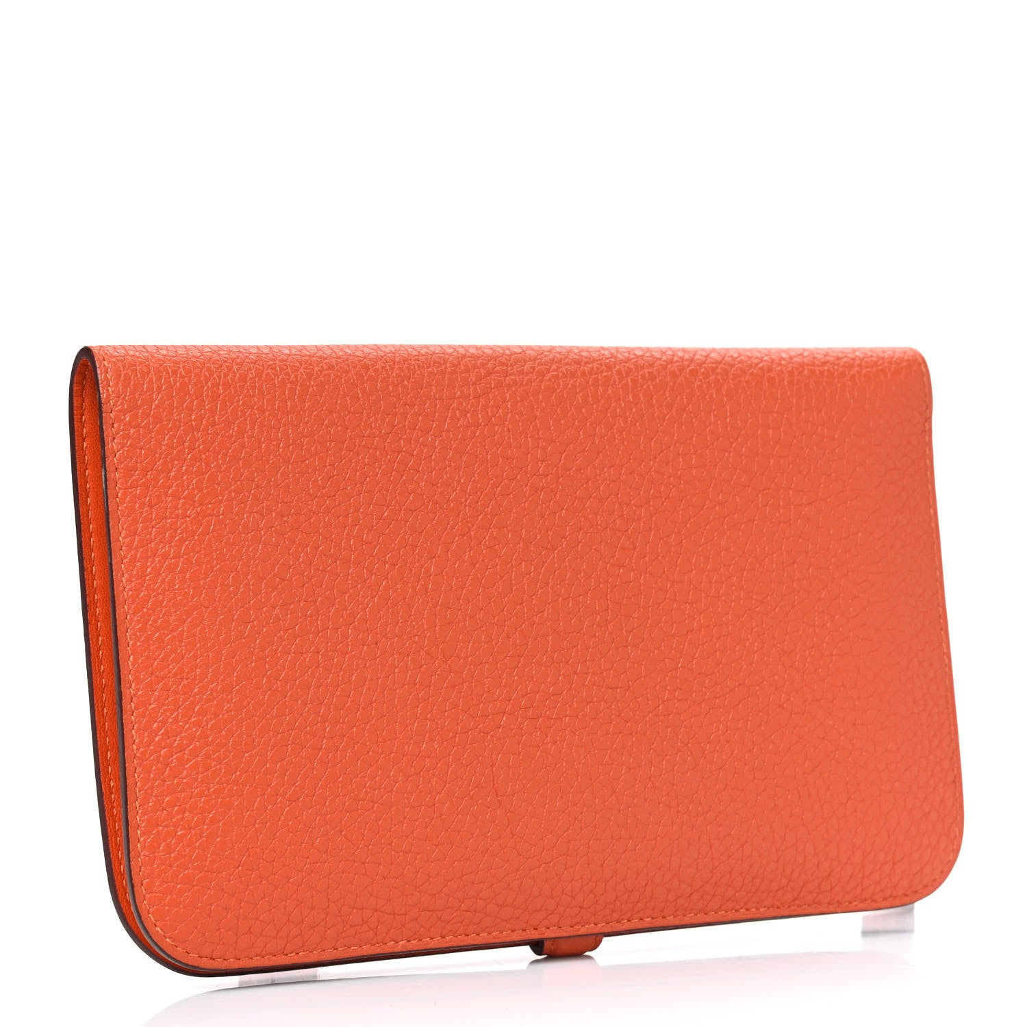 Hermes Togo Dogon Duo Wallet Orange 3 of 7