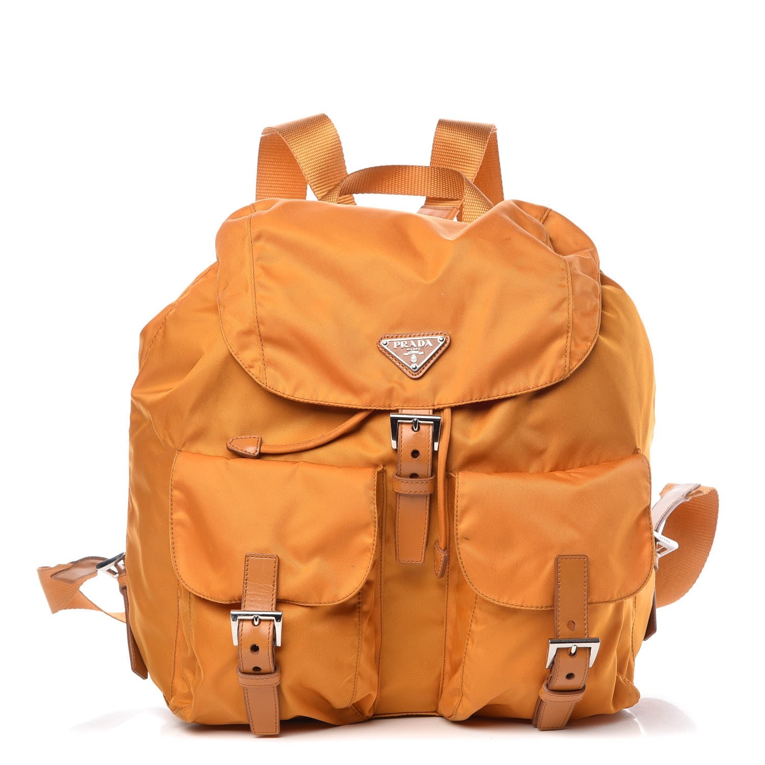 Prada Tessuto Nylon Vela Backpack Ambra 1 of 10