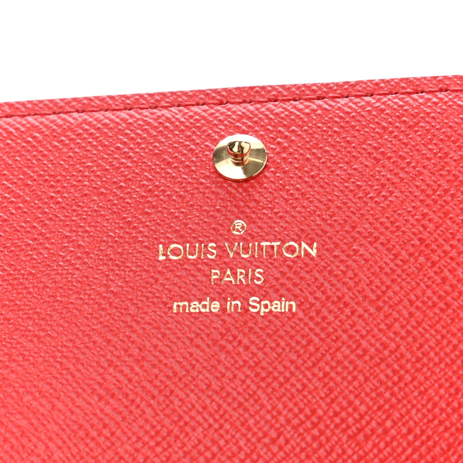 Louis Vuitton Monogram 2020 Christmas Animation Sarah Wallet Coquelicot 7 of 7
