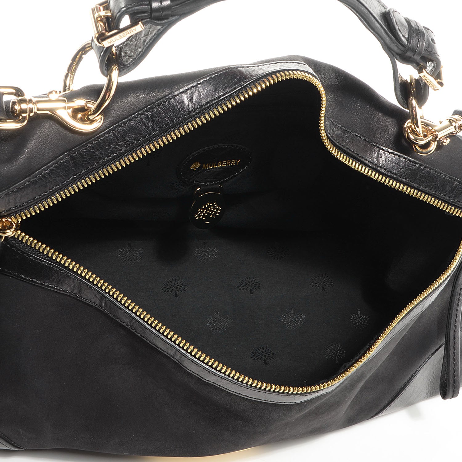 Mulberry Smooth Leather Taylor Satchel Black 5 of 11