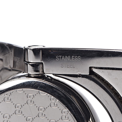 Gucci Stainless Steel Canvas Mother of Pearl 33mm Twirl Monogram Quartz Watch 7 of 11