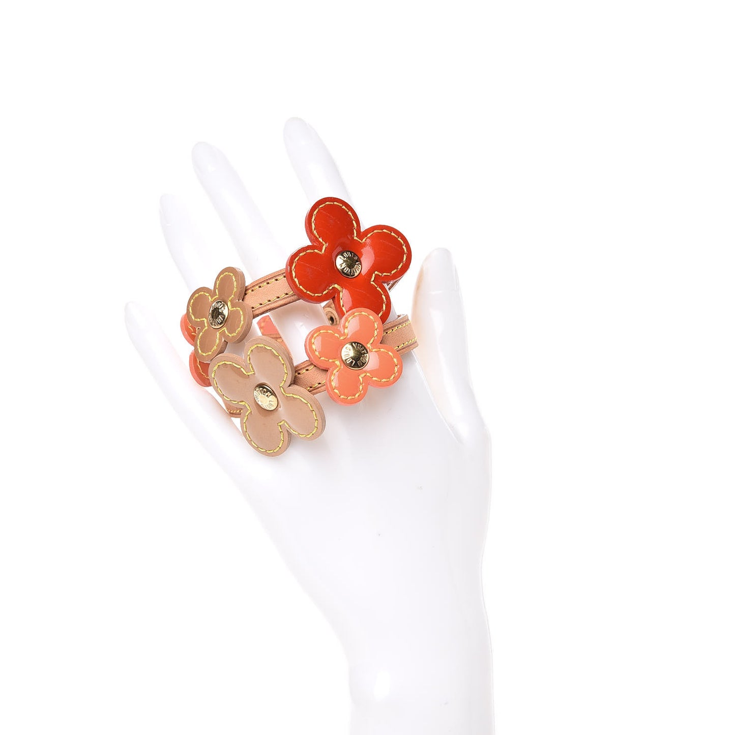 Patent Fleur Double Wrap Bracelet