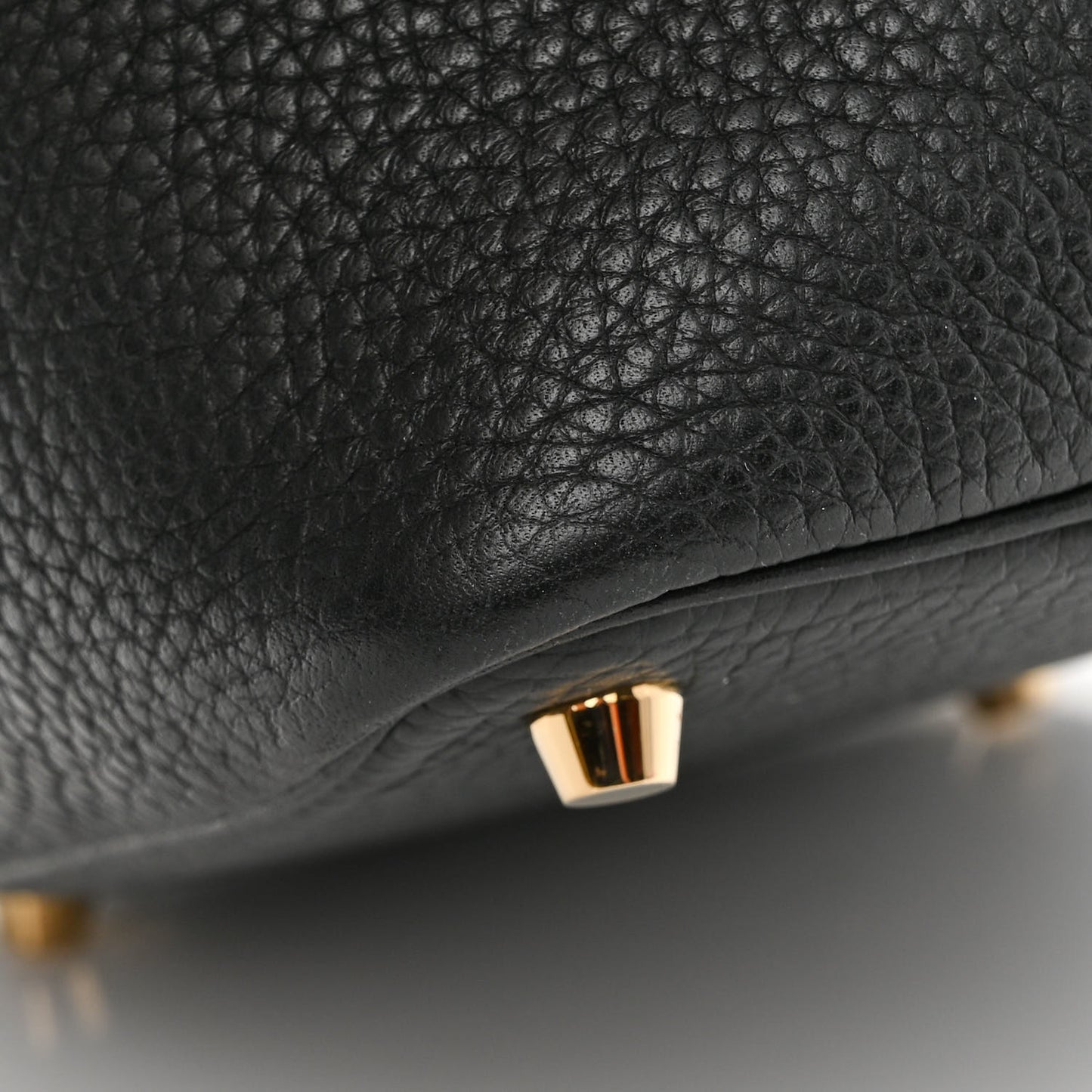 Taurillon Clemence Picotin Lock 18 PM Black