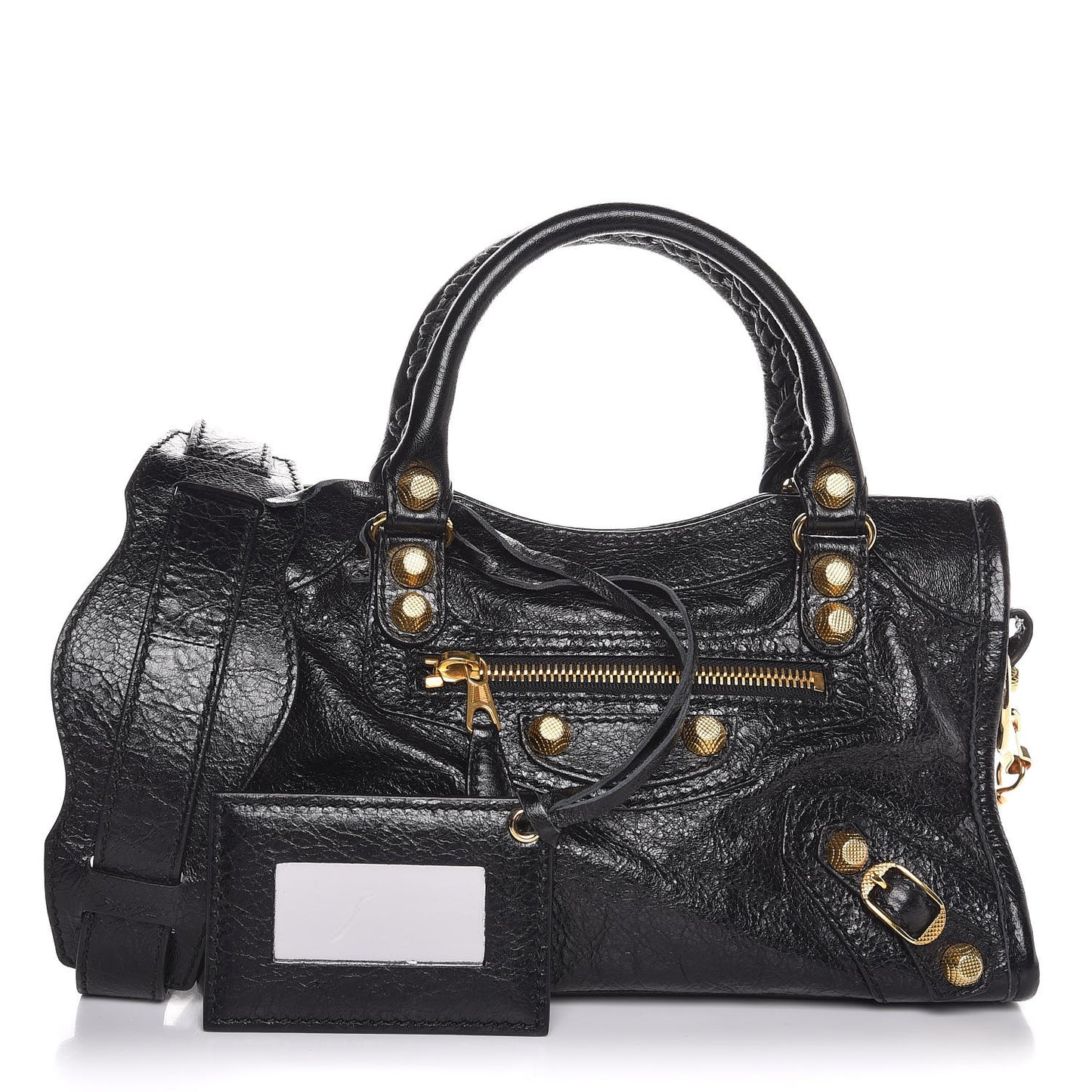 Agneau Giant 12 Gold Hardware Mini City Black