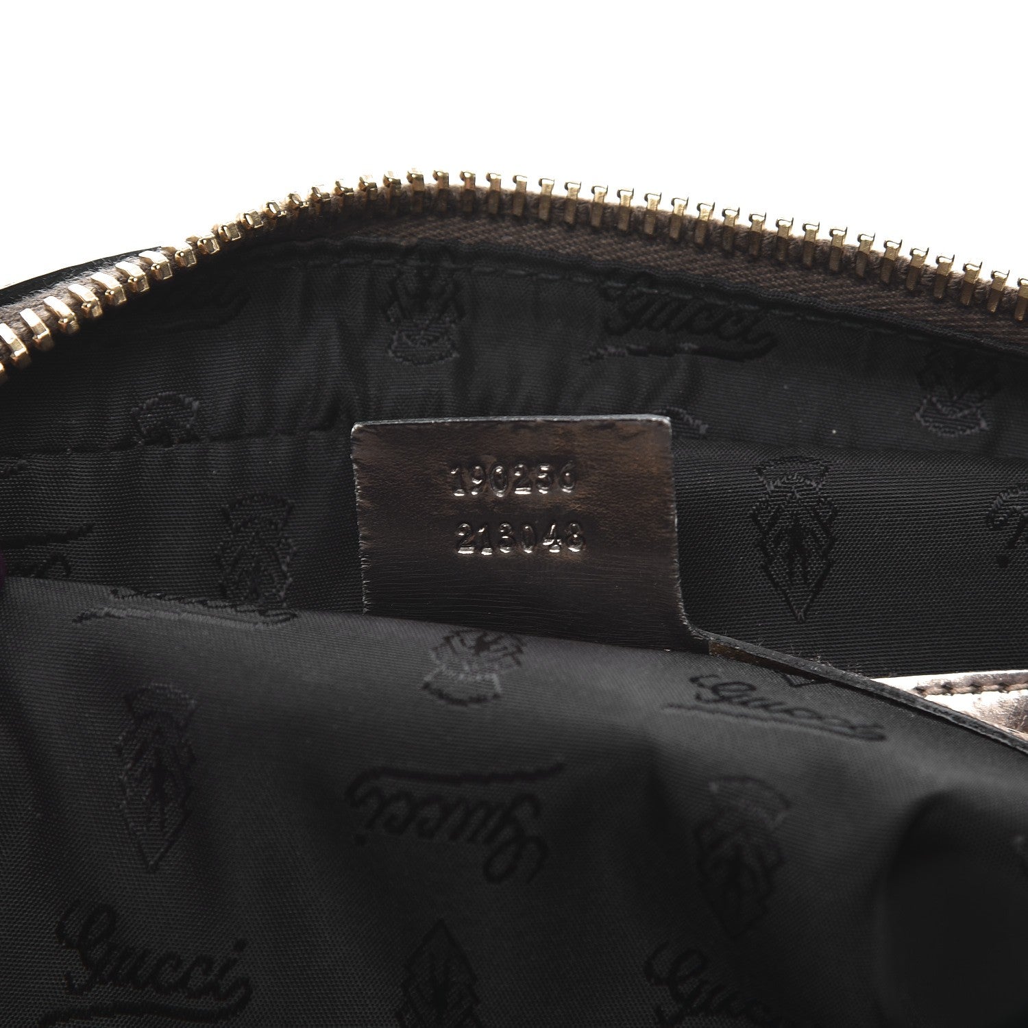 Gucci Dialux Pop Bamboo Top Handle Tote Black Pewter 8 of 10