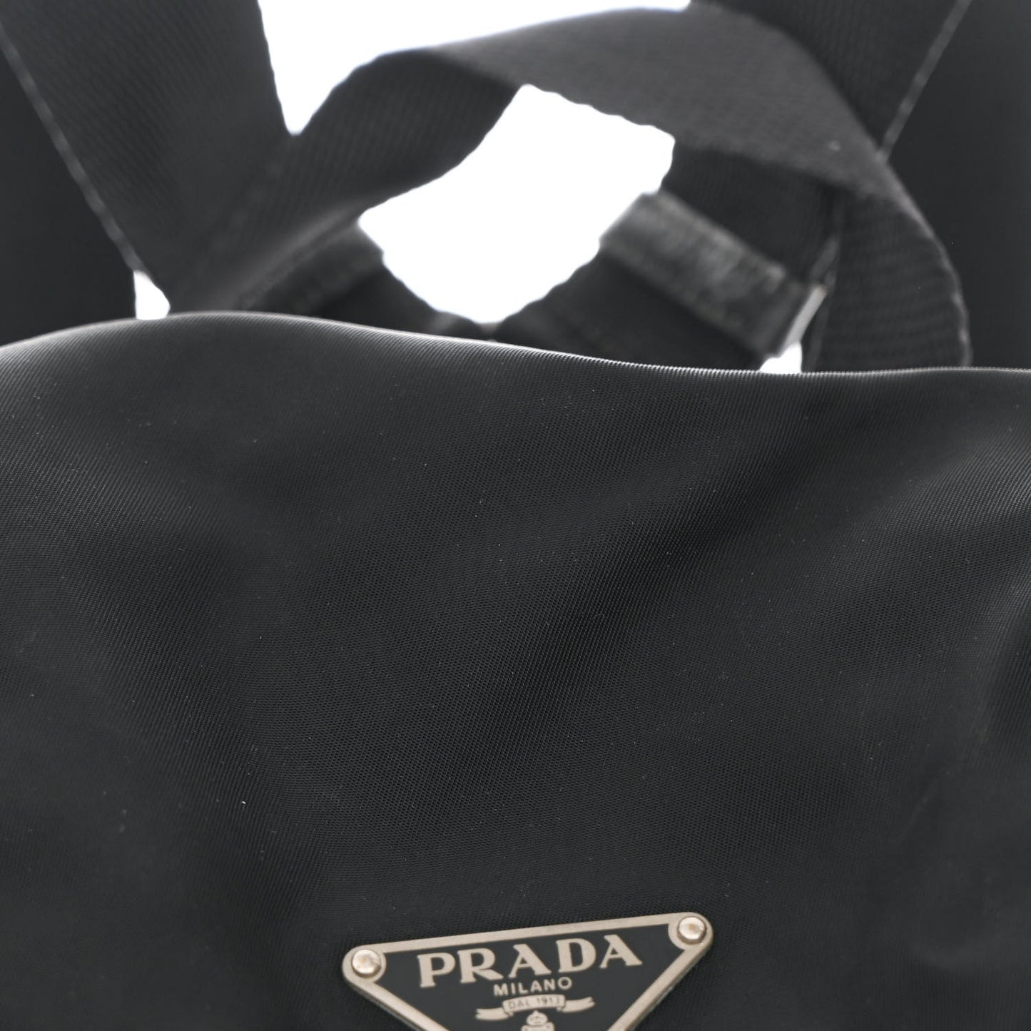 Tessuto Nylon Vela Small Backpack Black