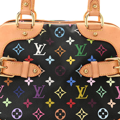 Louis Vuitton Monogram Multicolor Claudia Black 7 of 9