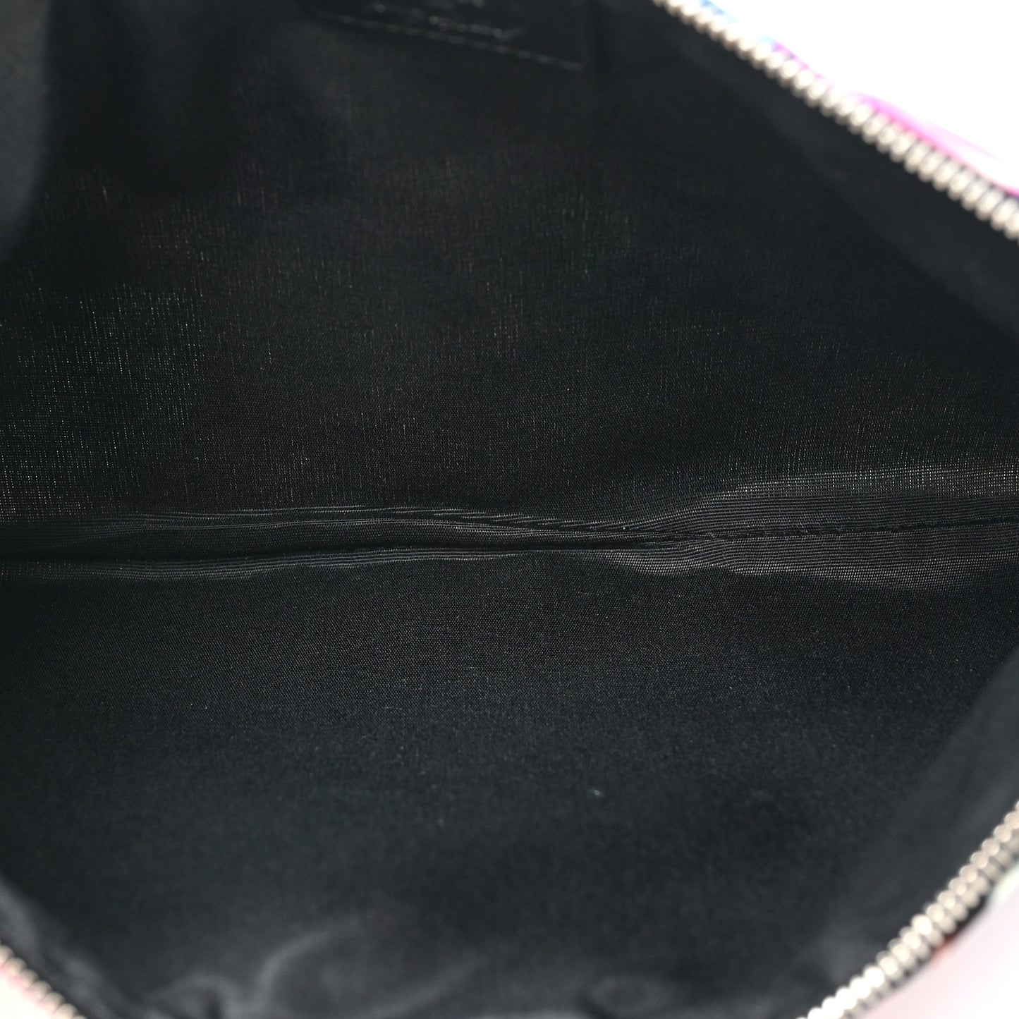 X KENNY SCHARF Nylon Zip Pouch Multicolor