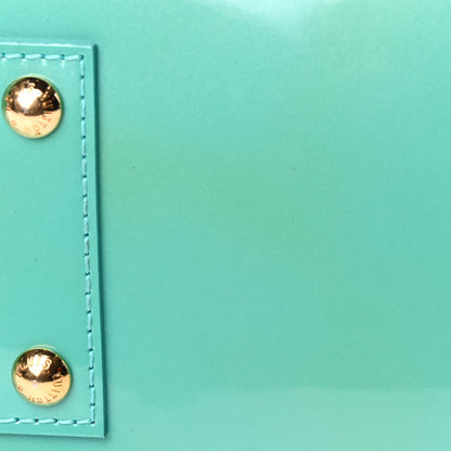 Louis Vuitton Vernis Alma BB Blue Lagon 5 of 5
