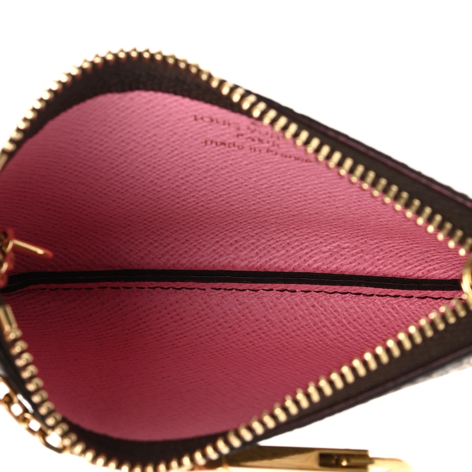 Louis Vuitton Monogram 2022 Christmas Animation Paris Key Pouch Pink 5 of 7
