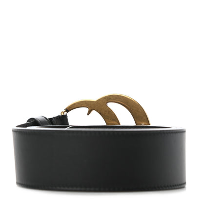 Gucci Calfskin Double G 40mm Belt 85 34 Black 2 of 5