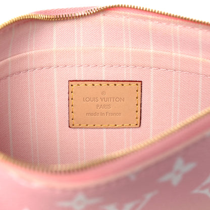 Louis Vuitton Monogram By The Pool Neverfull MM Pochette Light Pink 6 of 9