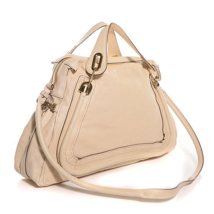Chloe Calfskin Large Paraty Biscotti Beige 3 of 8