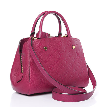 Louis Vuitton Empreinte Montaigne BB Grape 3 of 9
