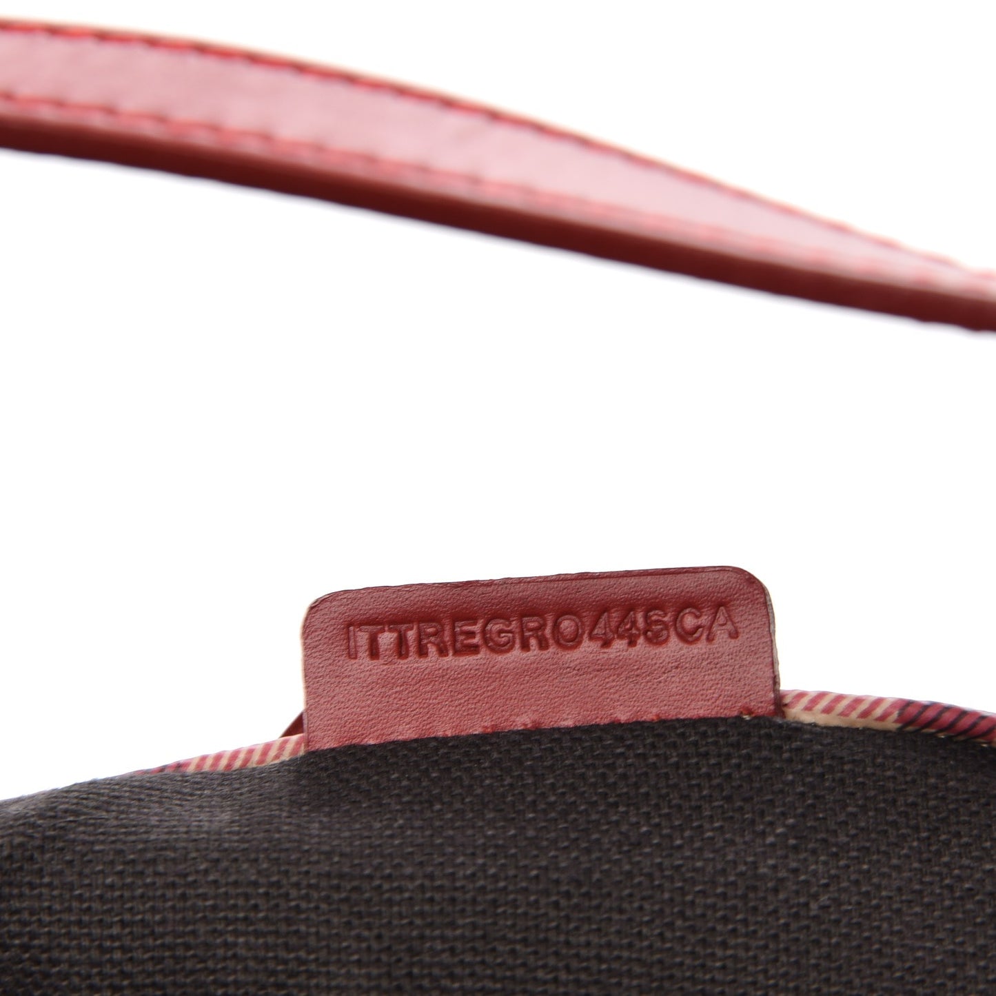 Haymarket Check Small Canterbury Tote Coral Red