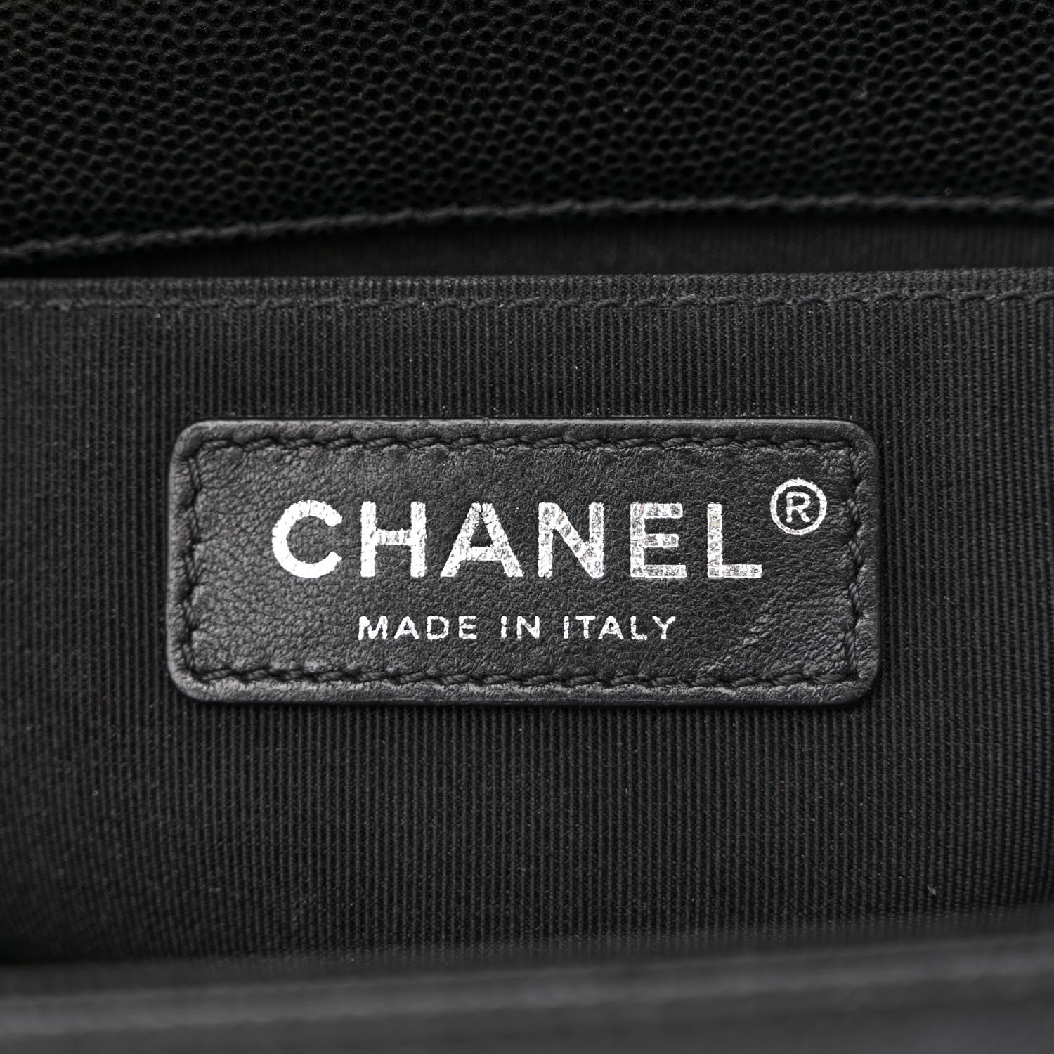 Chanel Caviar Quilted Medium Boy Flap Black 6 of 10