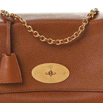 Mulberry Small Classic Grain Calfskin Medium Lily Flap Oak 7 of 9