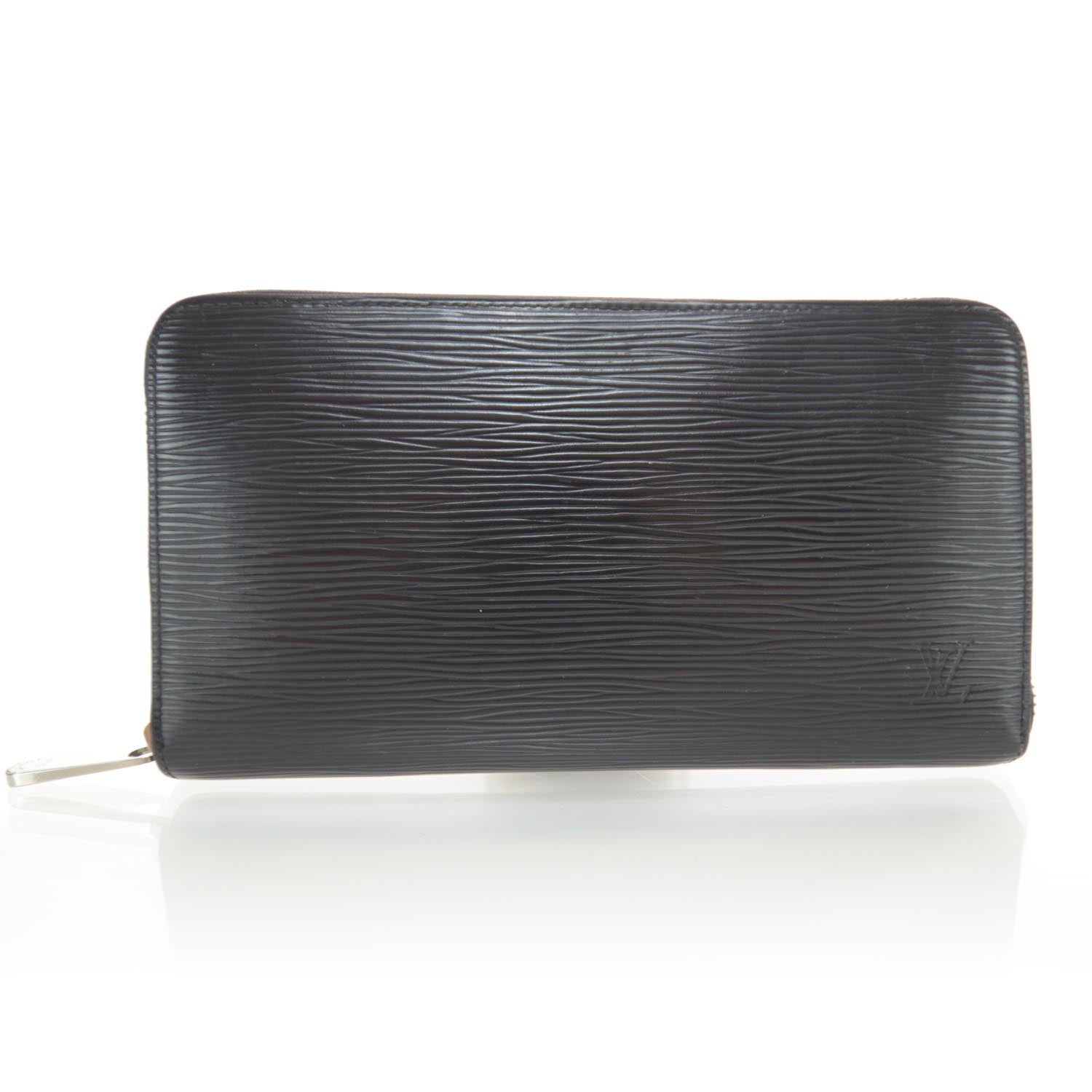 Louis Vuitton Epi Zippy Organizer Wallet Black 1 of 9
