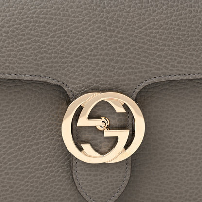 Gucci Dollar Calfskin Small Interlocking G Shoulder Bag Loess 9 of 9