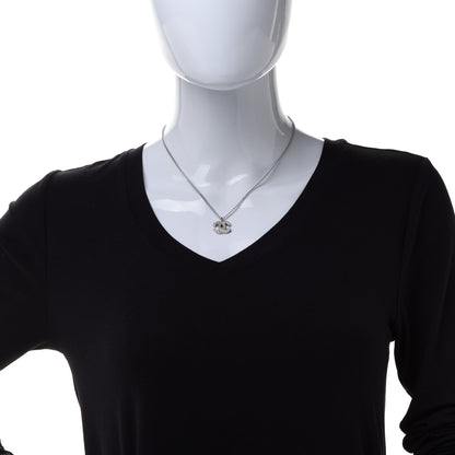 Chanel CC Necklace Silver 2 of 5