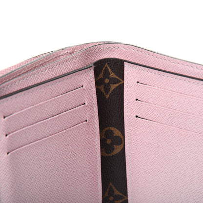 Louis Vuitton Monogram Ariane Compact Wallet Rose Ballerine 7 of 17