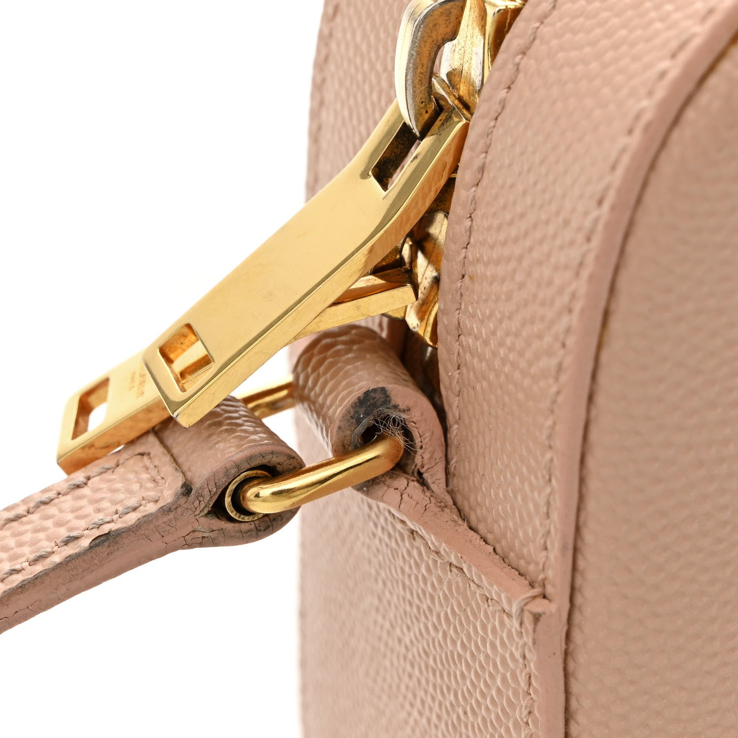 Saint Laurent Grain De Poudre Small Classic Monogram Camera Bag Blush 12 of 13