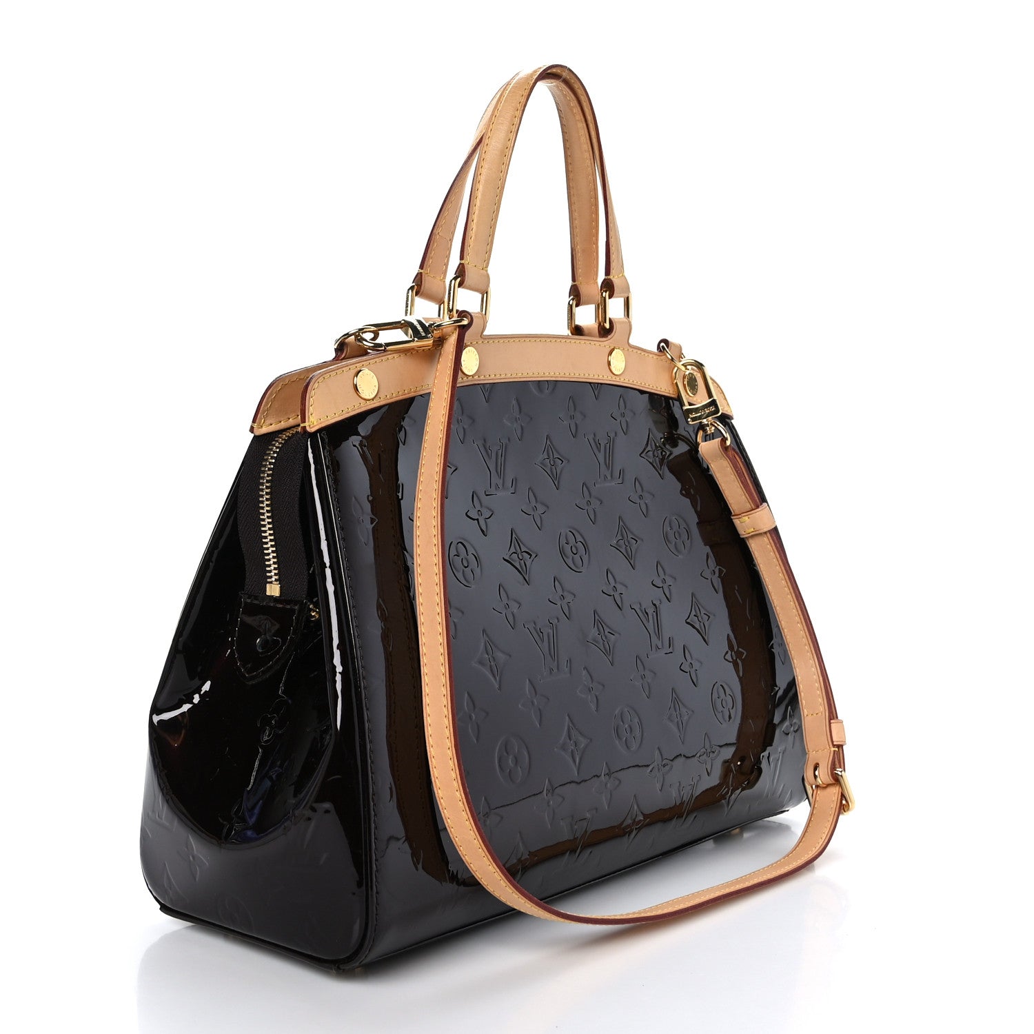 Louis Vuitton Vernis Brea MM Amarante 3 of 8