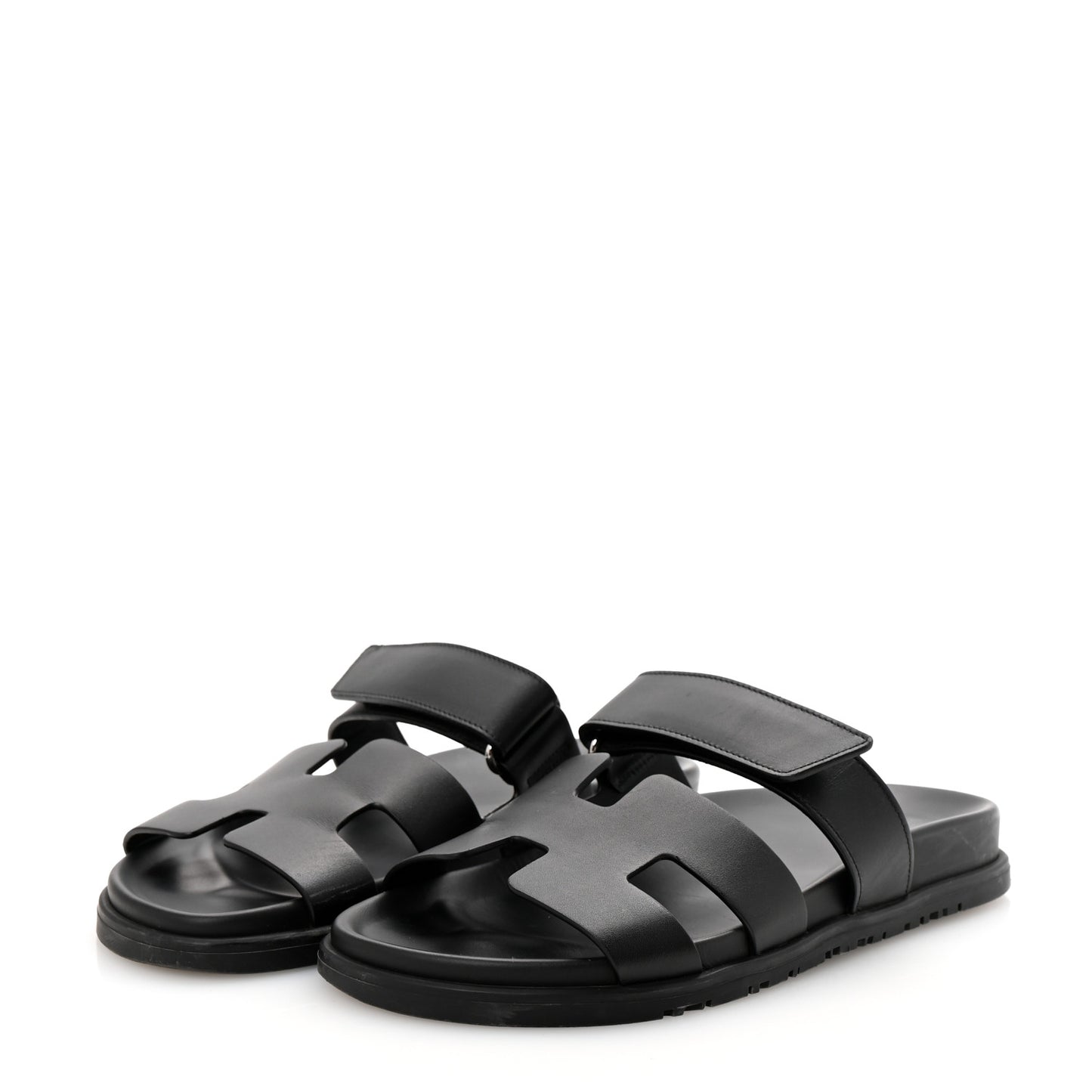 Calfskin Womens Chypre Sandals 38 Black