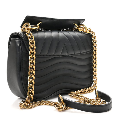 Louis Vuitton Calfskin New Wave Chain PM Black 3 of 9