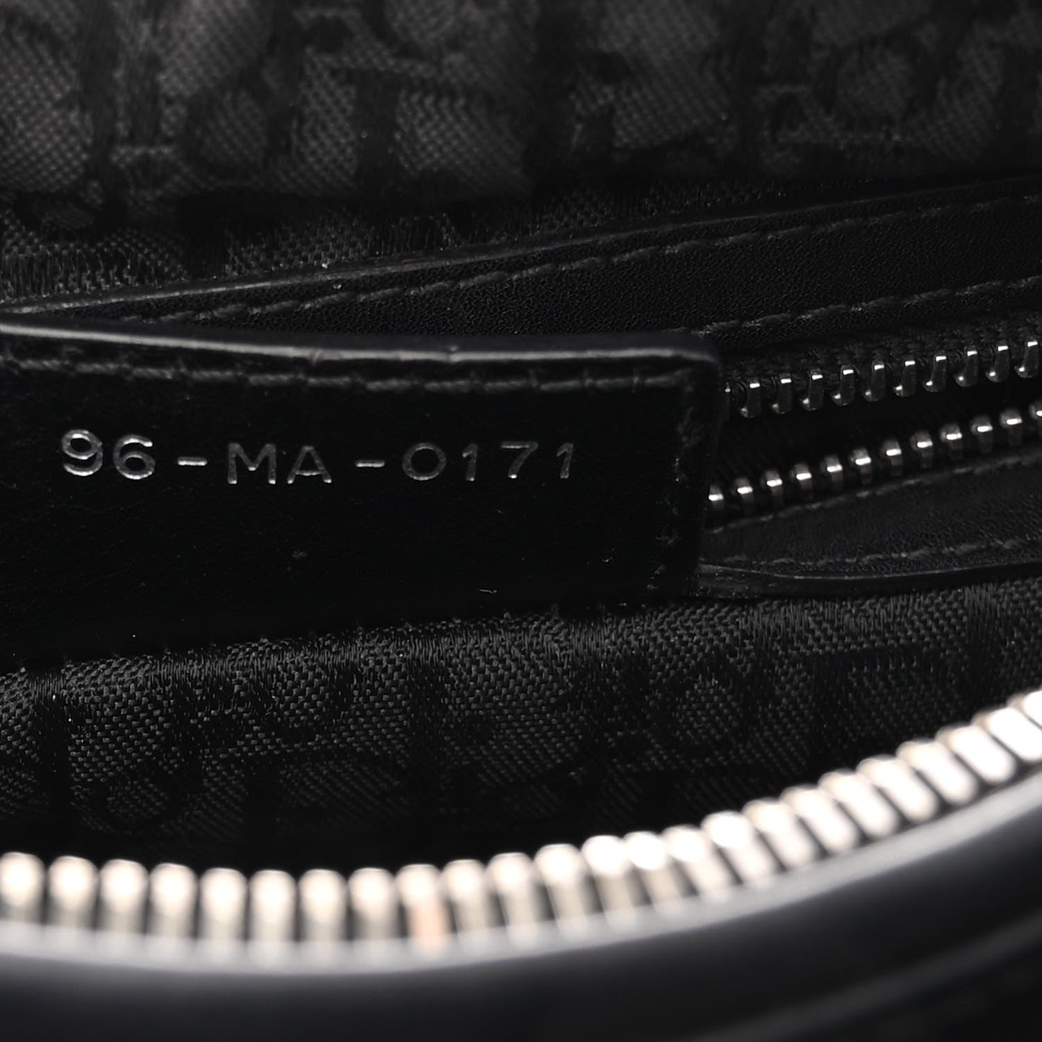 Christian Dior Lambskin Cannage Medium Lady Dior Black 7 of 10